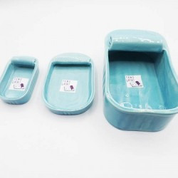 Tens Lata? XL ceramic preserves turquoise sardines