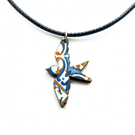Swallow Necklace Azulejos 3