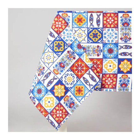 Nappe Azulejos Multilocole Portugal In Box