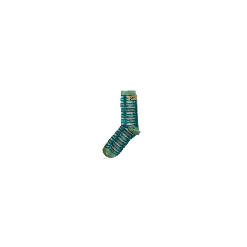 Pudim Green Fish Socks 39/45