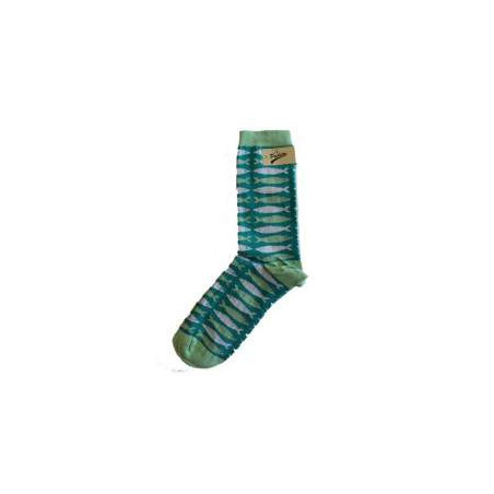 Pudim Green Fish Socks 39/45