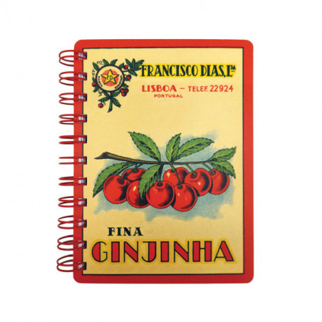 Carnet spiral Ginjinha - Edições 19 de Abril