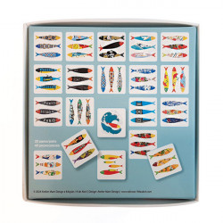 Jeu de mémoire Sardines - Edições 19 de Abril