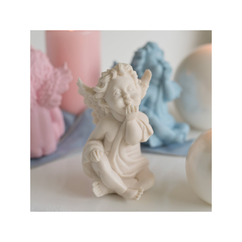 Manulena ange blanc parfumé