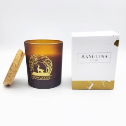 Bougie Parfumée Manulena Into The Wood | Parfum Boisé & Luxe