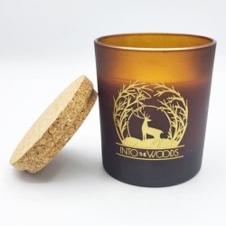 Manulena Into The Wood Scented Candle | Woody & Luxury Fragrance