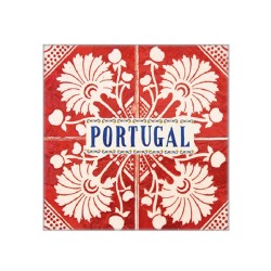 Red Carnation Magnet Portuga l: Historical Souvenir