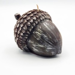 Decorative Acorn Candle - Manulena | Chic & Natural Autumn Decor
