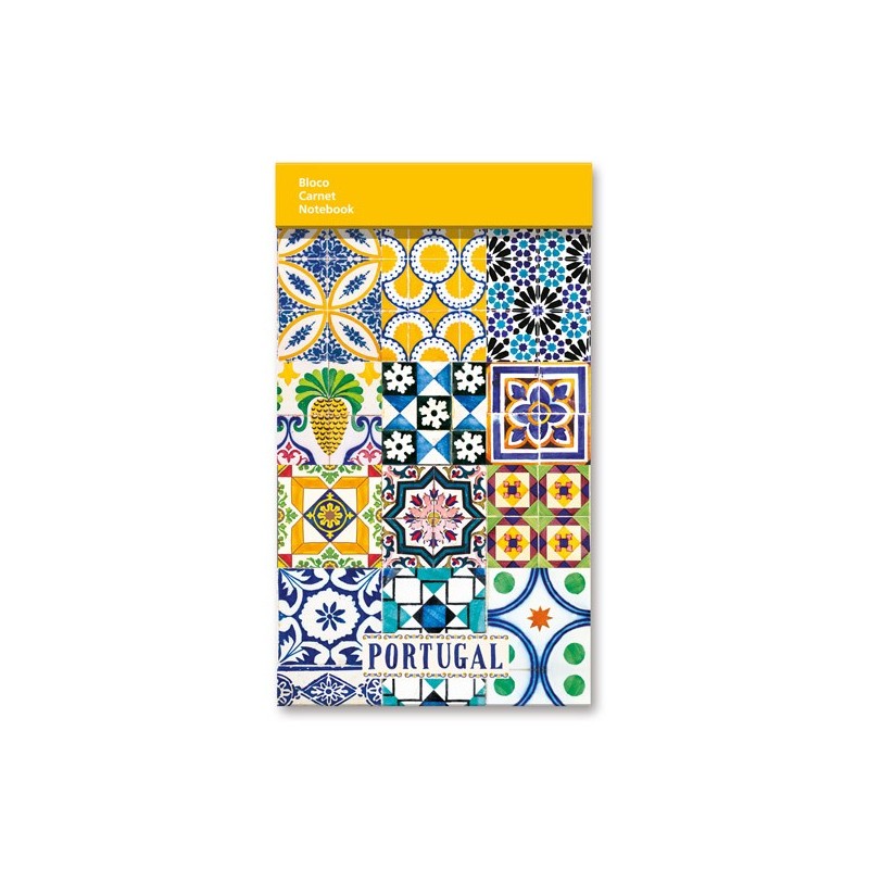 Colorful Azulejos Notebook - Artisan Stationery by Portugal In Box
