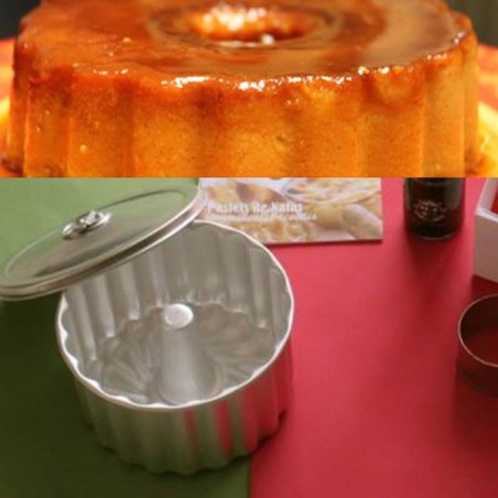 Traditional Portuguese Pudim Mold 18 cm - Quality Aluminum